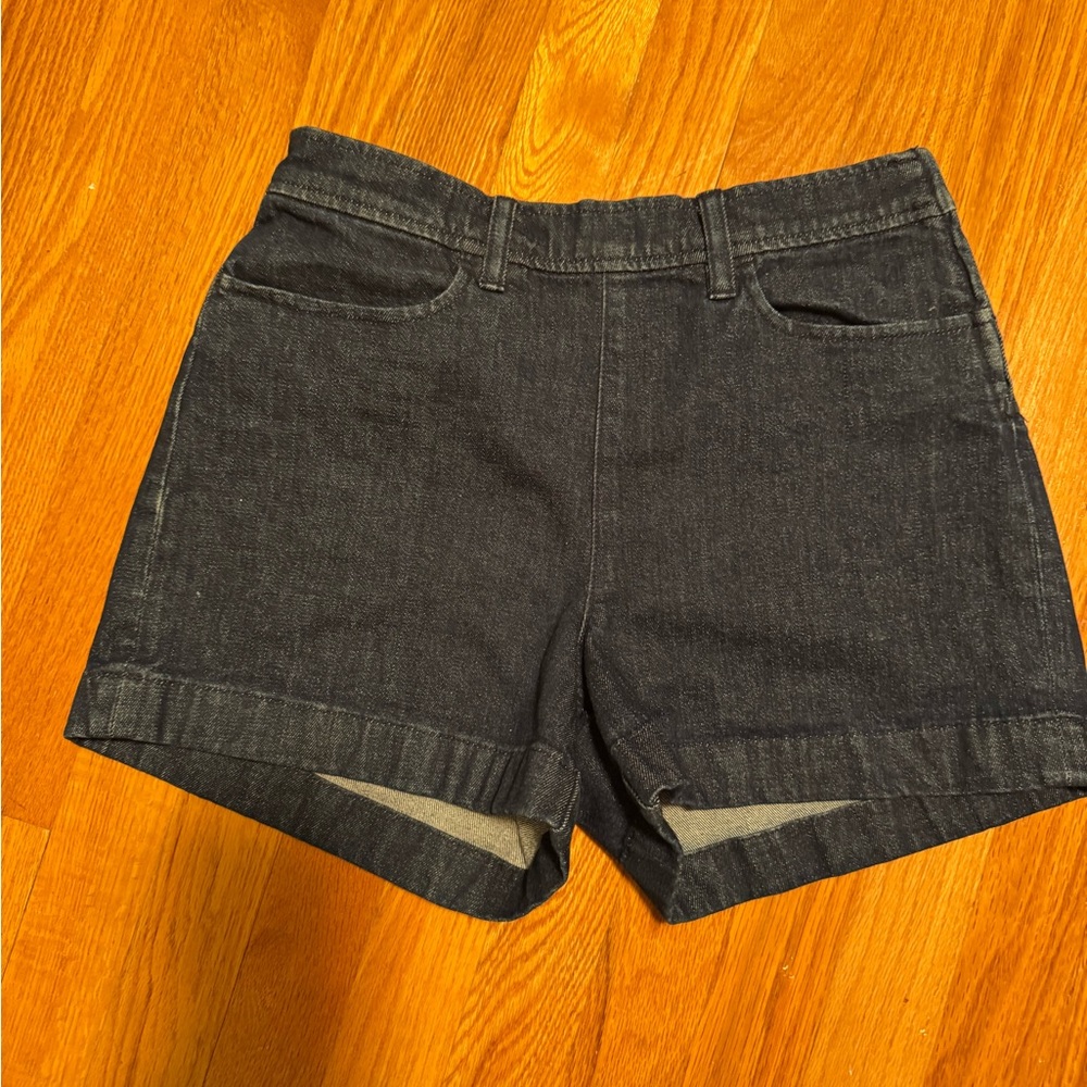 J. Crew Classic Blue Denim Jean shorts Sz 26